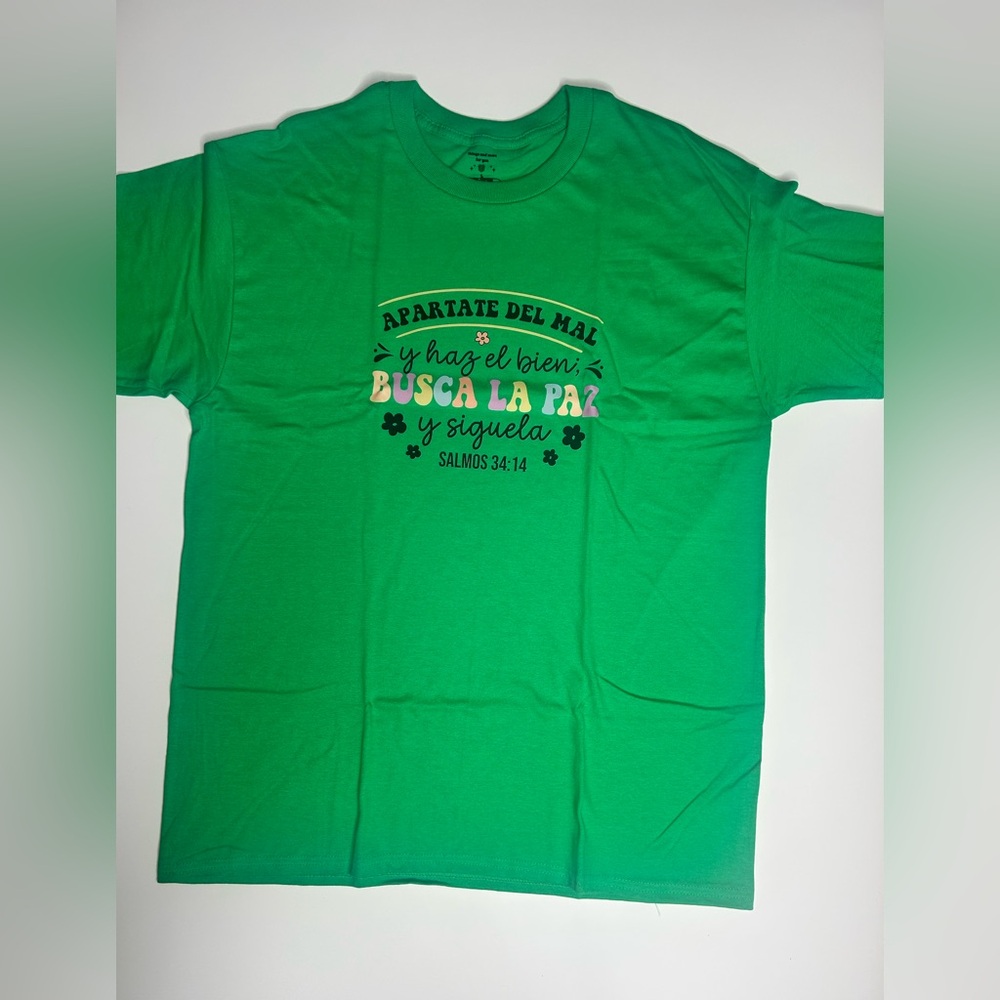 Green Graphic Short Sleeve Tee
